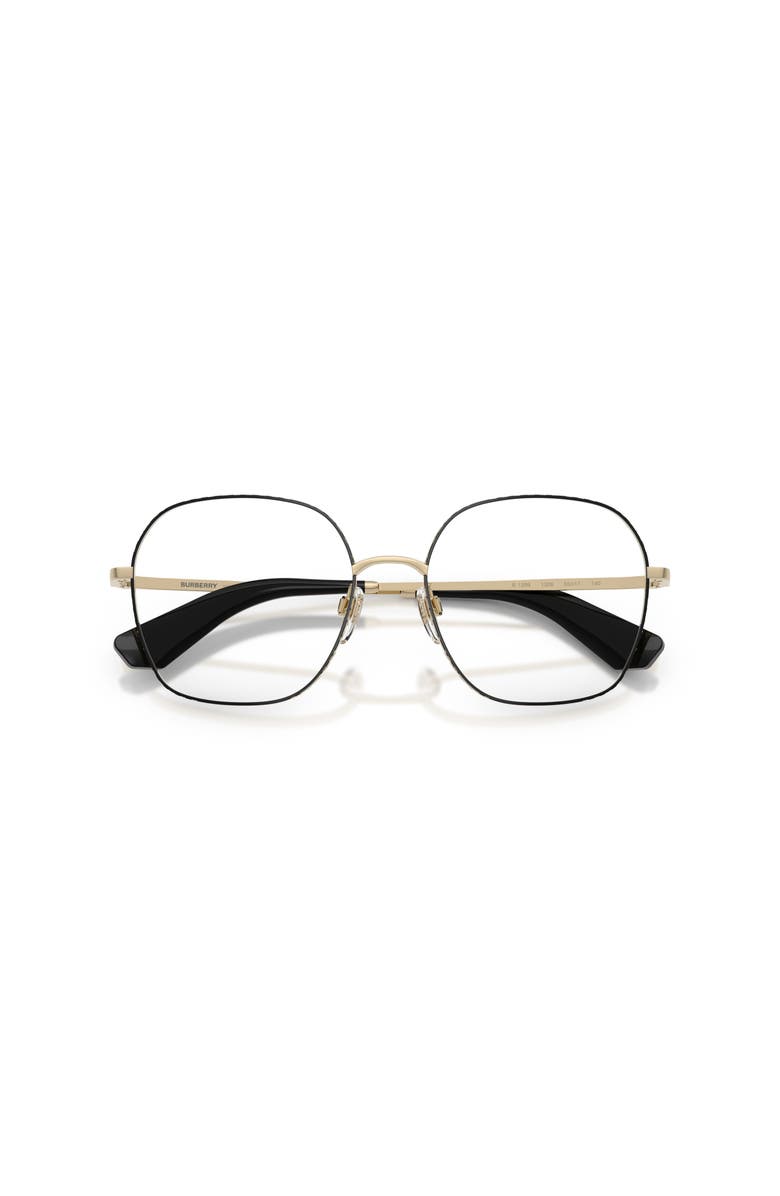 Burberry 55mm Square optical glasses, Alternate, color, Black