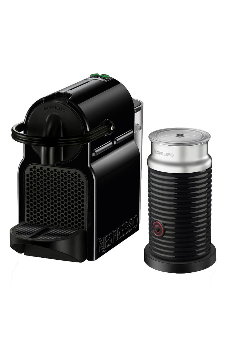 Nespresso Inissia Coffee Machine & Aeroccino Frother Set, Main, color, 