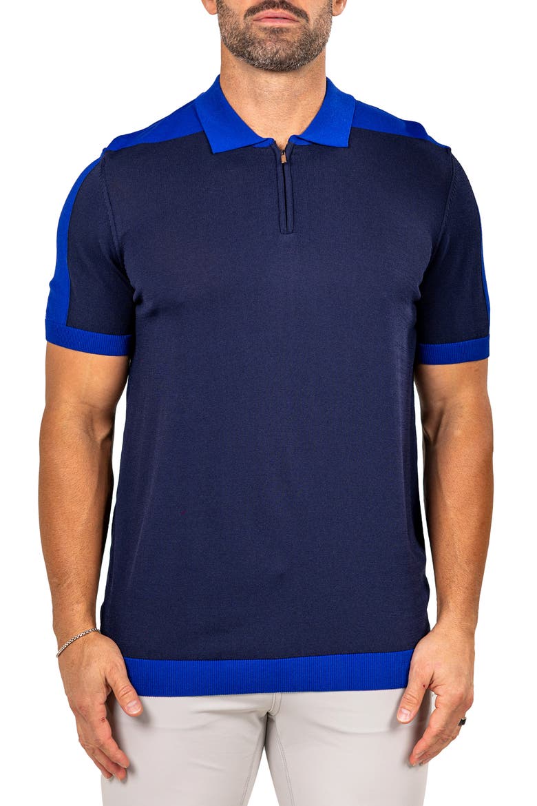 Marthy Blue Polo, Main, color, BLUE
