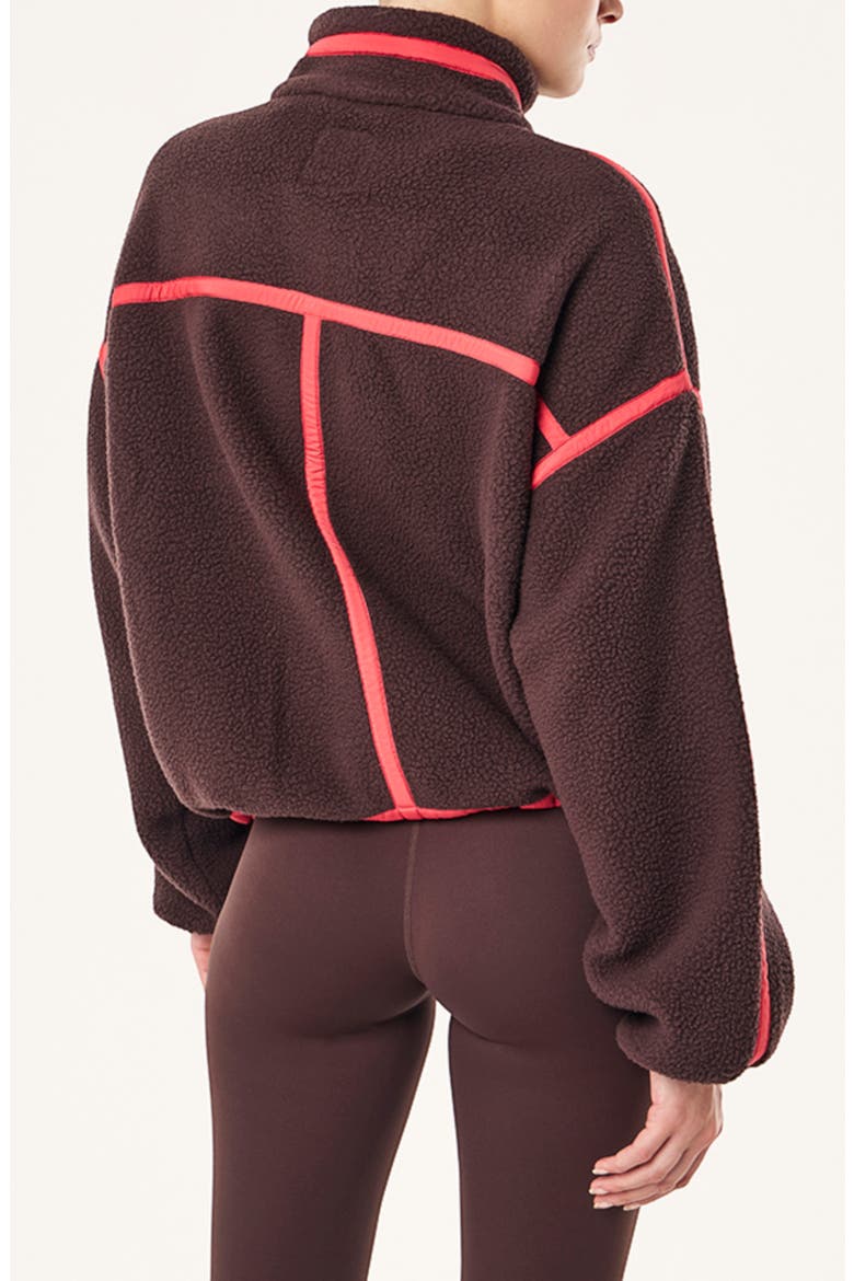 Lennon Jacket, Alternate, color, DARK PLUM/ STRAWBERRY