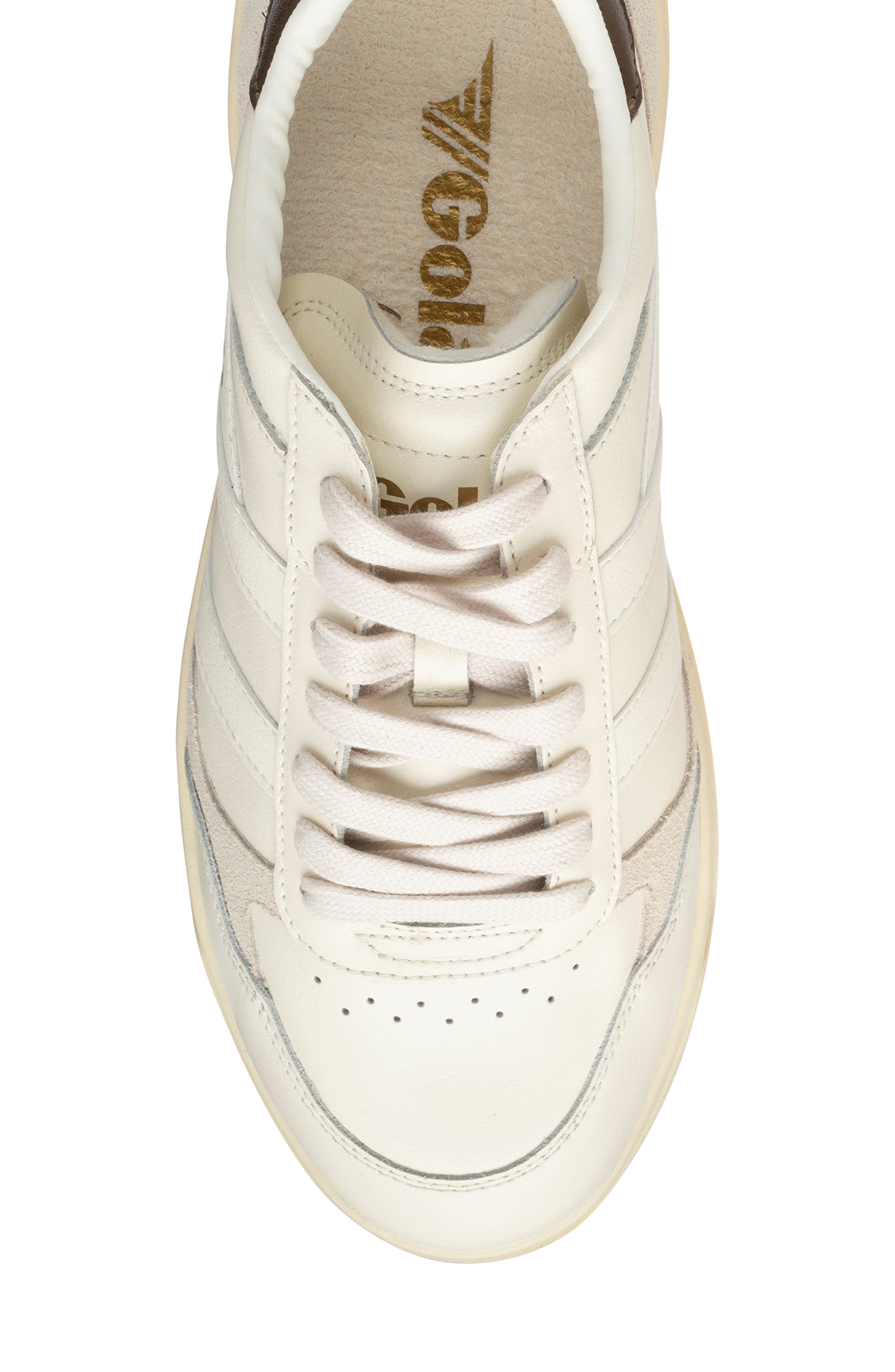 Union Leather Sneaker, Alternate, color, OFF WHITE/ OFF WHITE/ OTTER