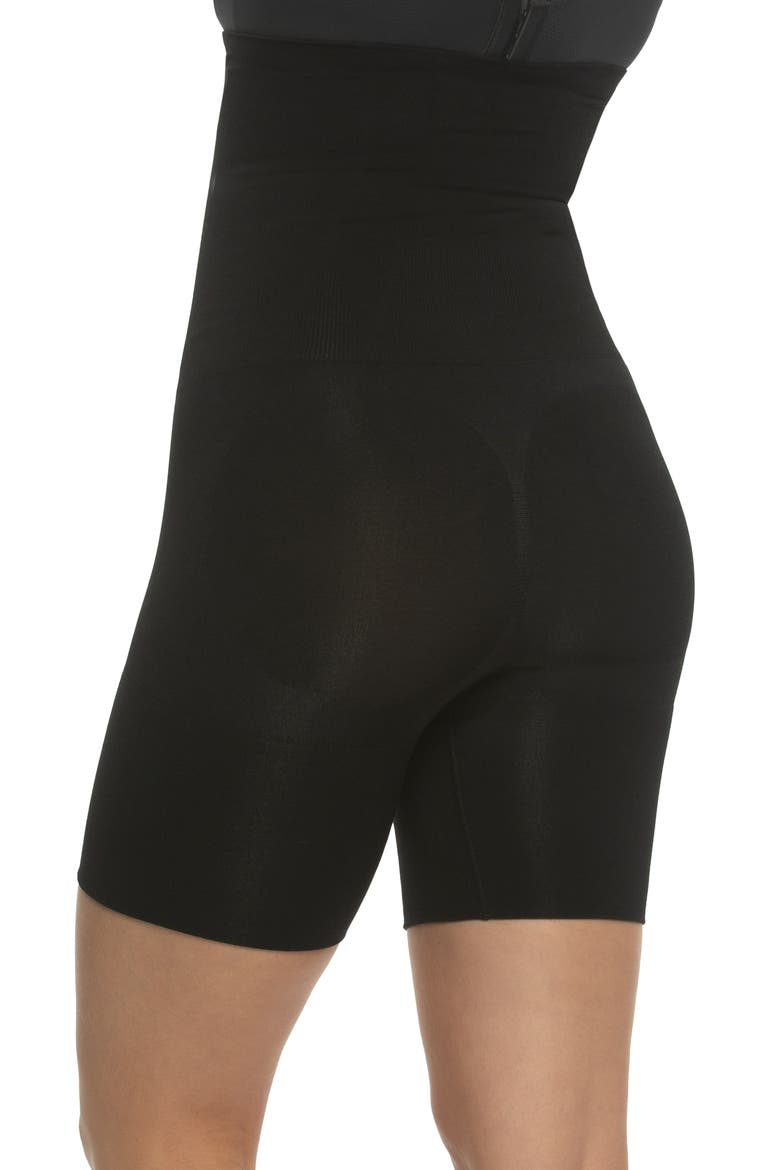 Sculpting Shaper Shorts, Alternate, color, BLACK