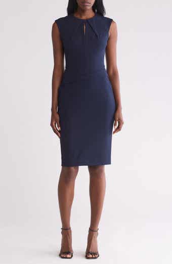 Calvin Klein Keyhole Sheath Dress