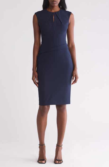 Calvin Klein Keyhole Sheath Dress