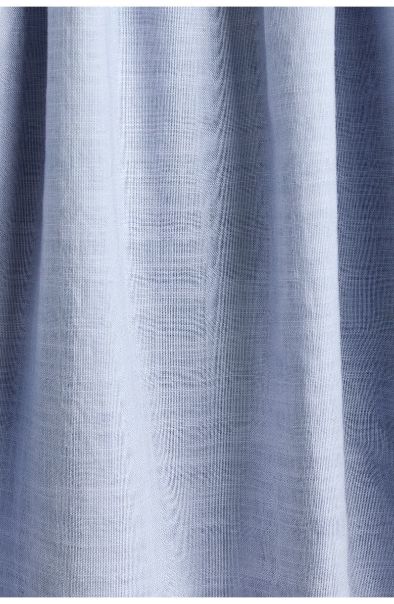 H&M Empire-line Cotton Dress, Alternate, color, Light Blue