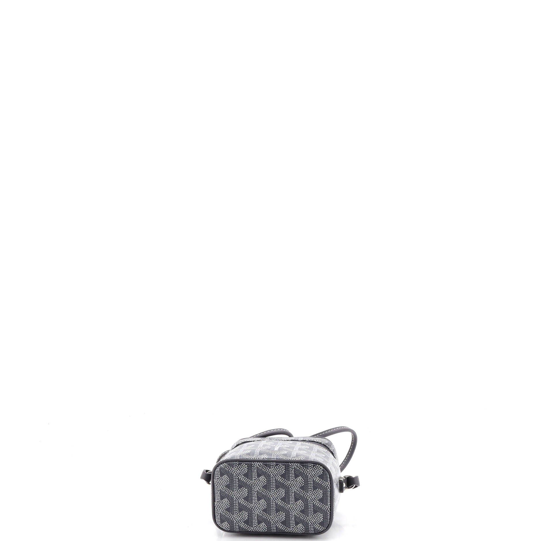 Muse Vanity Case Coated Canvas Nano, Alternate, color, Grey