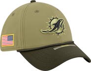 New Era Men's New Era Green Miami Dolphins 2025 Salute to Service 39THIRTY Flex Hat