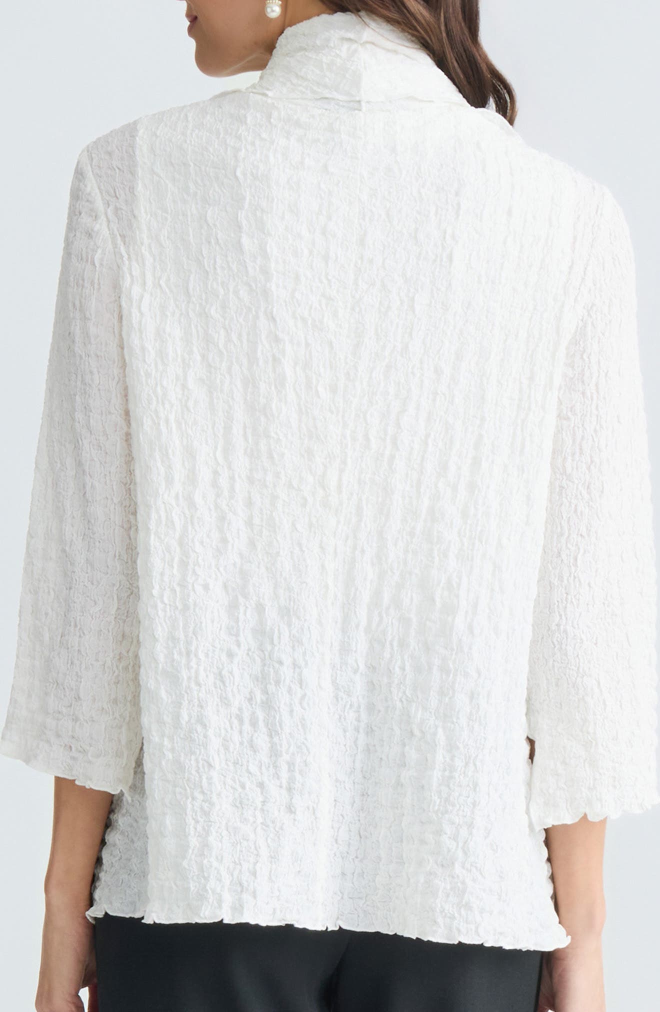 Pucker Knit Cardigan - image 4