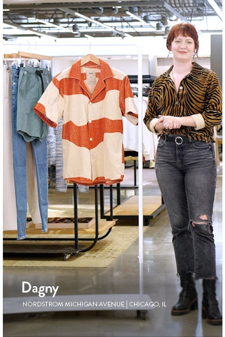Amber Dune Terry Cloth Camp Shirt video