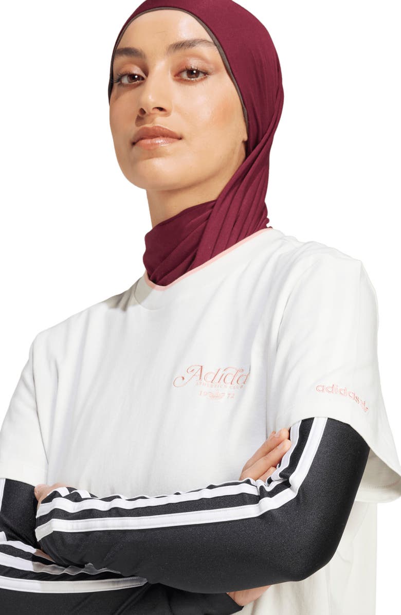 adidas Lifestyle Embroidered Cotton Graphic T-Shirt, Alternate, color, 