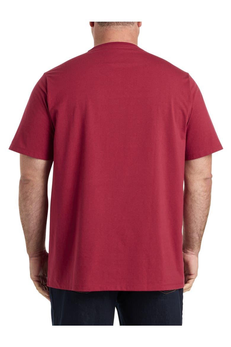 Colorblock Pocket T-Shirt, Alternate, color, TIBETAN RED