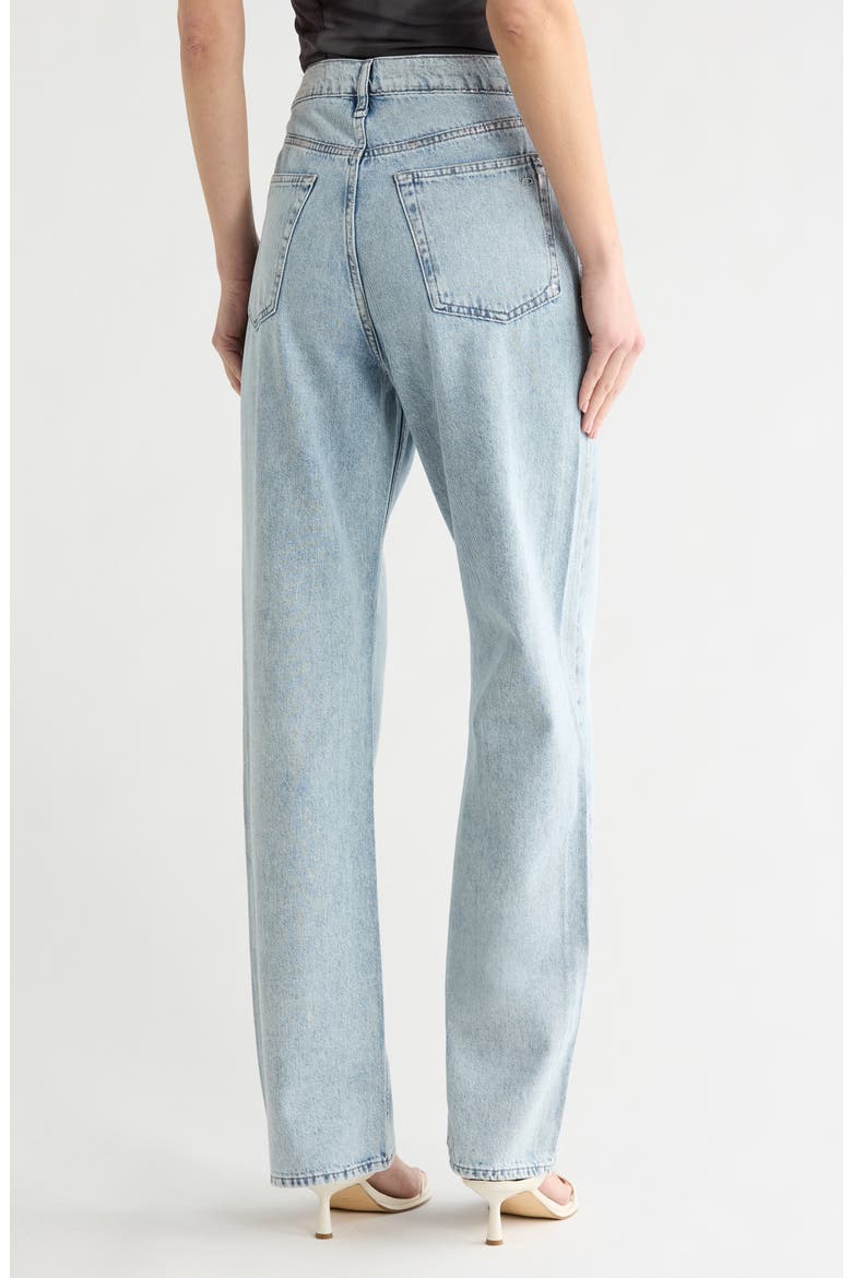 Shannon High Waist Straight Leg Jeans, Alternate, color, PALMER