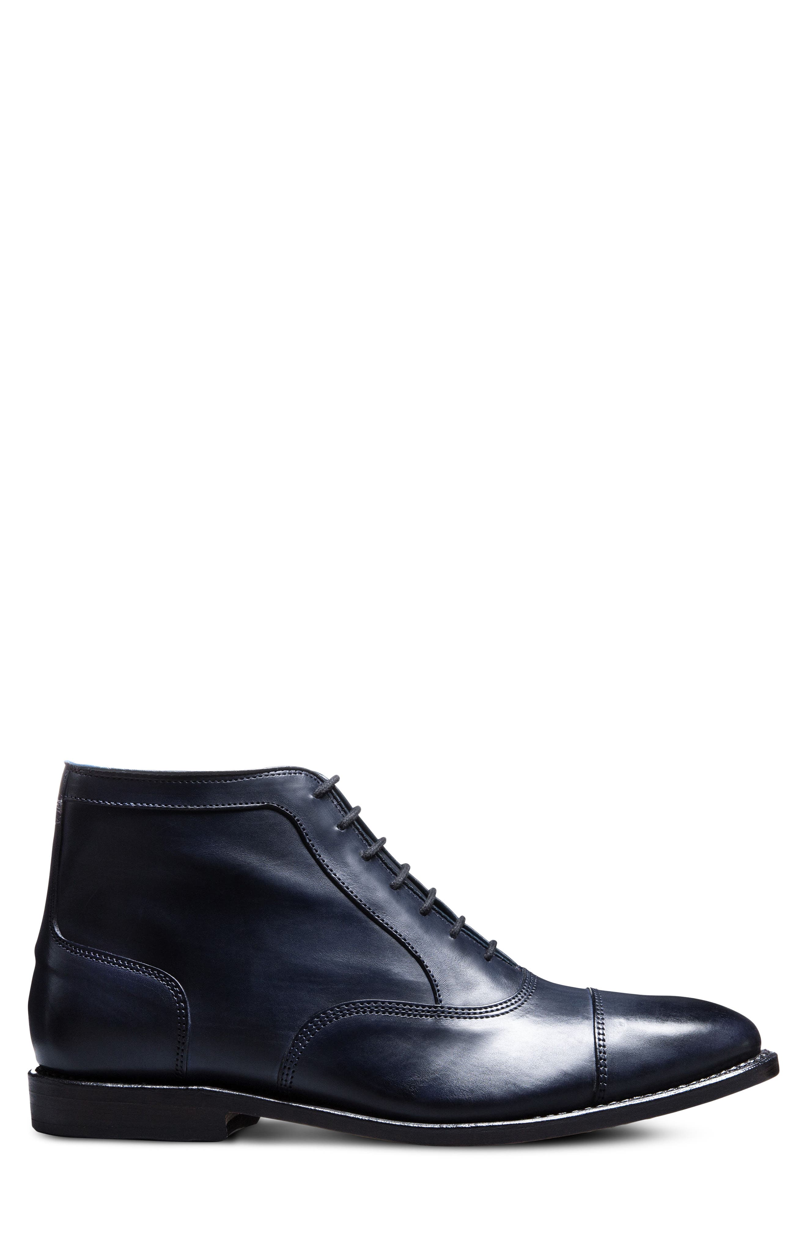 Park Cap Toe Boot, Alternate, color, NAVY