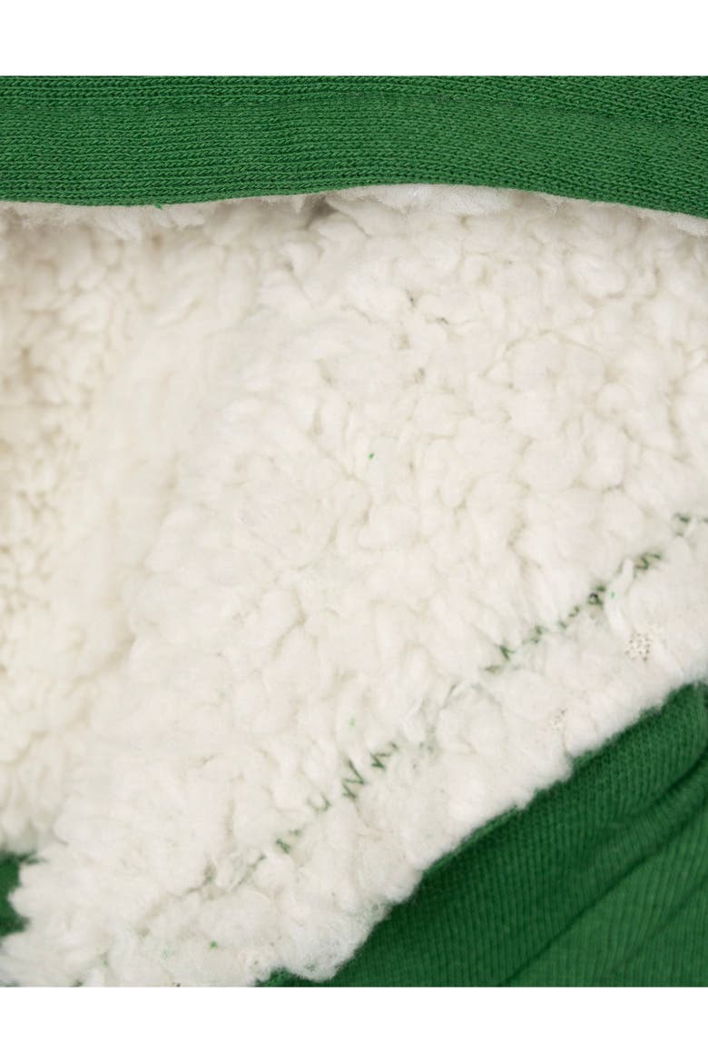 Fleece Zip-Up Hoodie, Alternate, color, John Deere Green Cream