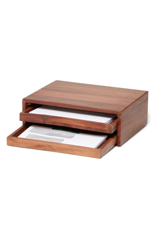 Roselli Trading Company Nature's Home Organizer In Wood