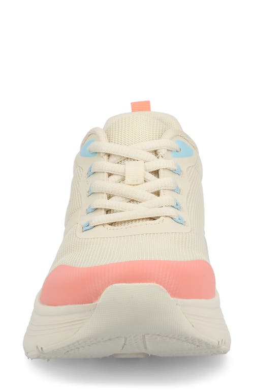 Journee Collection Marshel Casual Sneaker In Beige