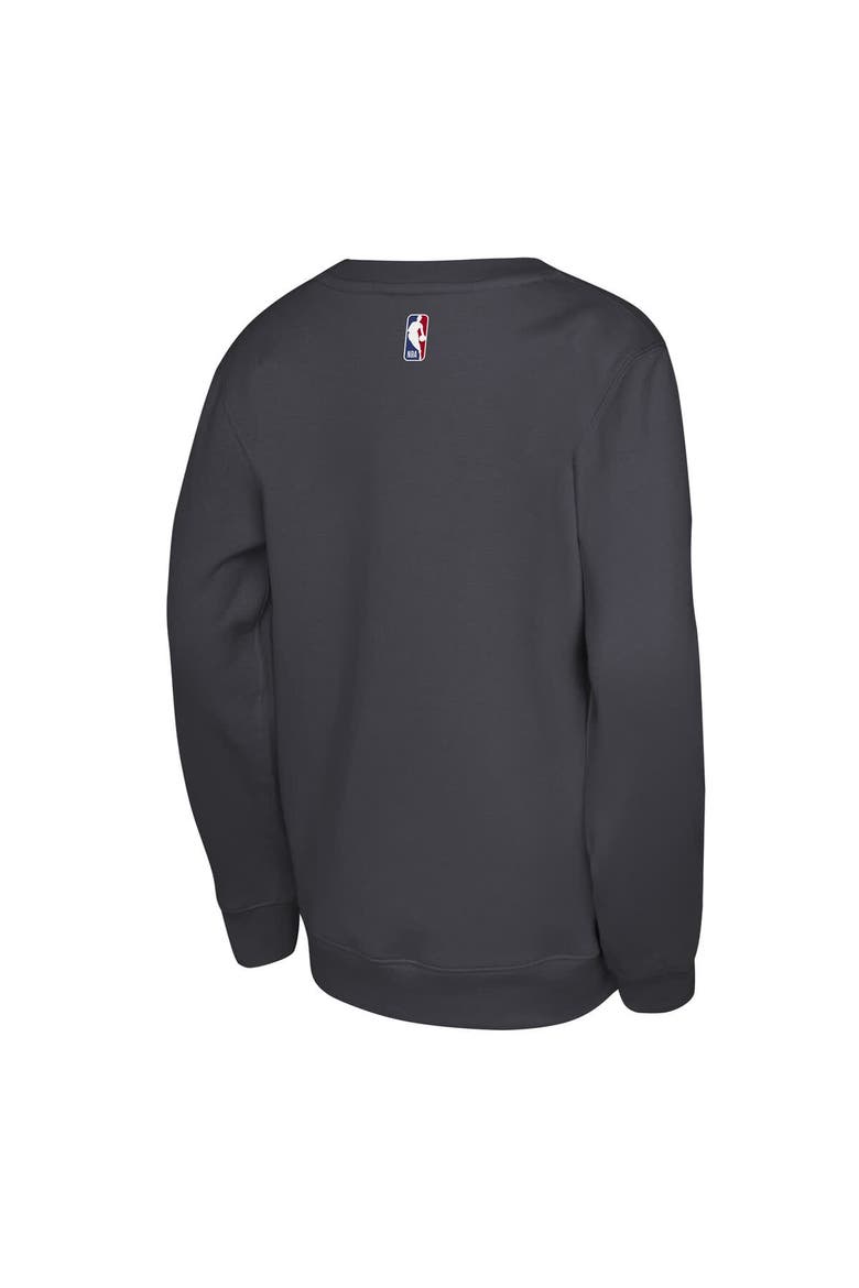Youth Jordan Brand Gray Minnesota Timberwolves Courtside Statement Edition Sweatshirt, Alternate, color, Gray