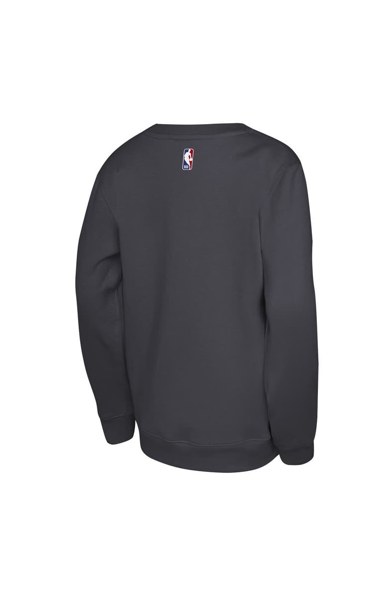 Jordan Brand Youth Jordan Brand Gray Minnesota Timberwolves Courtside Statement Edition Sweatshirt, Alternate, color, Gray