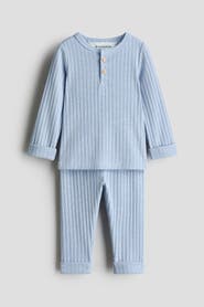 H&M 2-piece Ribbed Jersey Set