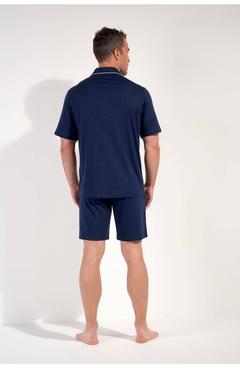 HOM Rafael Short Pajama Set, Alternate, color, Navy