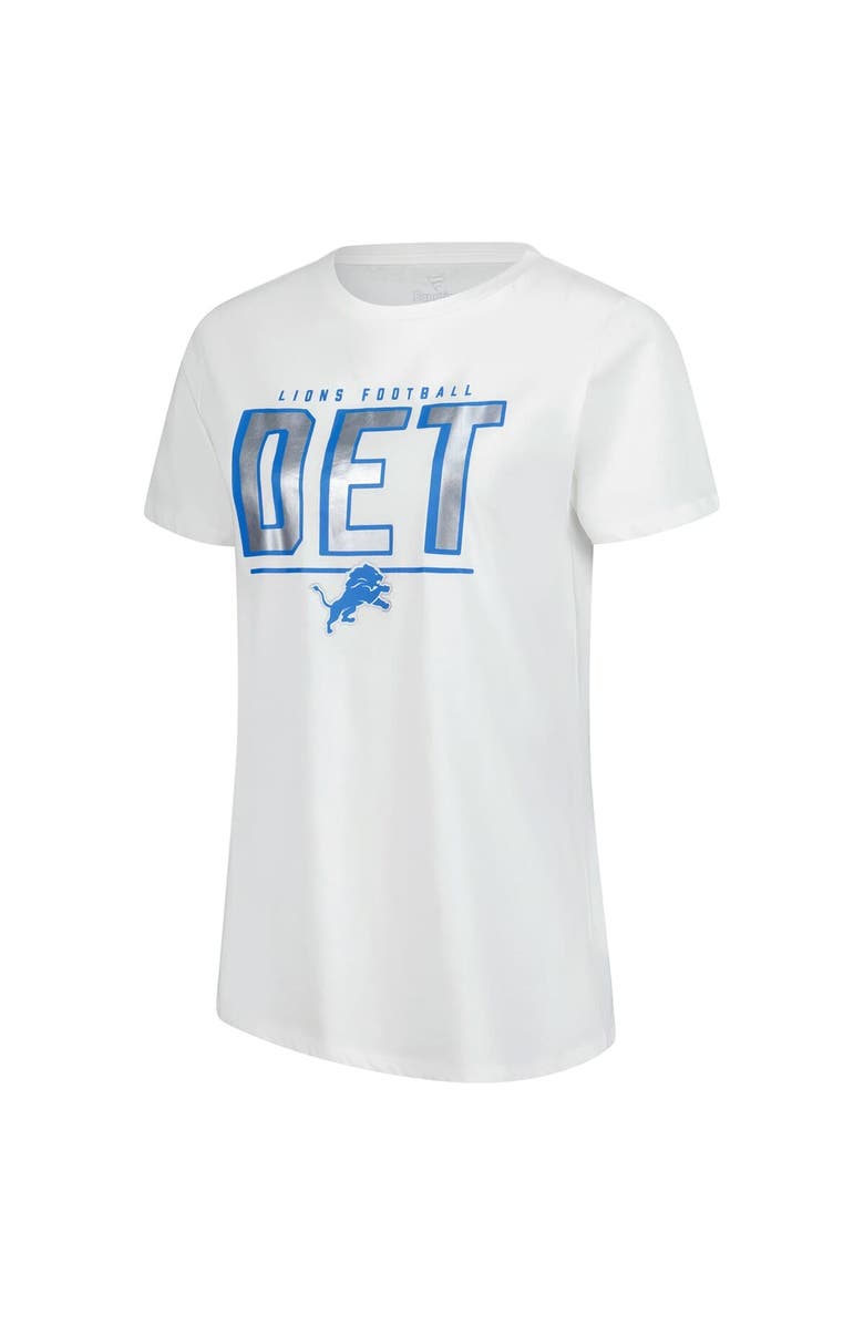 FANATICS Women's Fanatics White Detroit Lions Cheerleader T-Shirt, Alternate, color, White