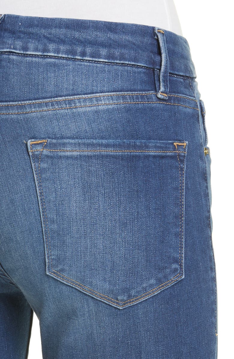 FRAME Le Mini Boot High Waist Jeans, Alternate, color, 