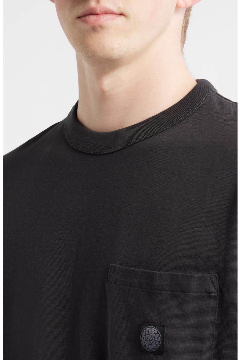Premium Surf Wettie T-Shirt, Alternate, color, WASHED BLACK