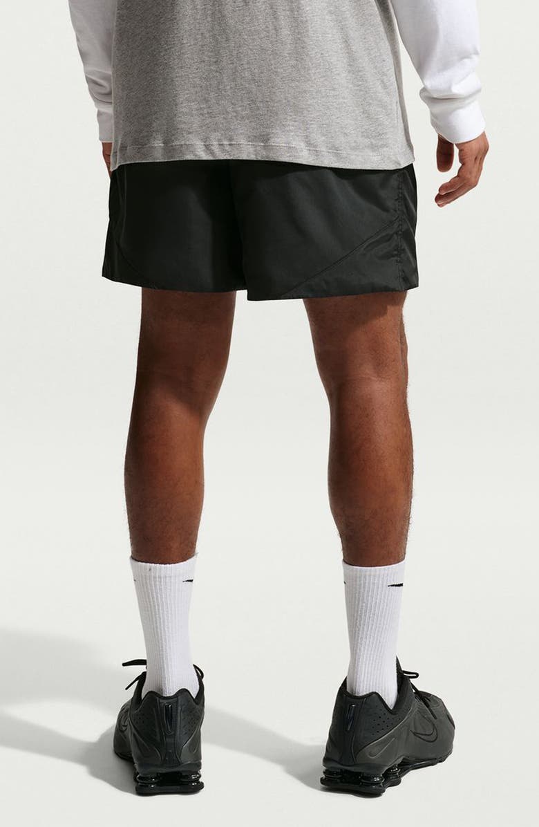 Nike Windrunner Lightweight Woven Shorts, Alternate, color, Black/ White