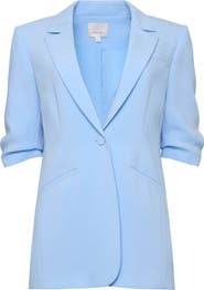 Cinq à Sept Khloe Short-Sleeve Blazer