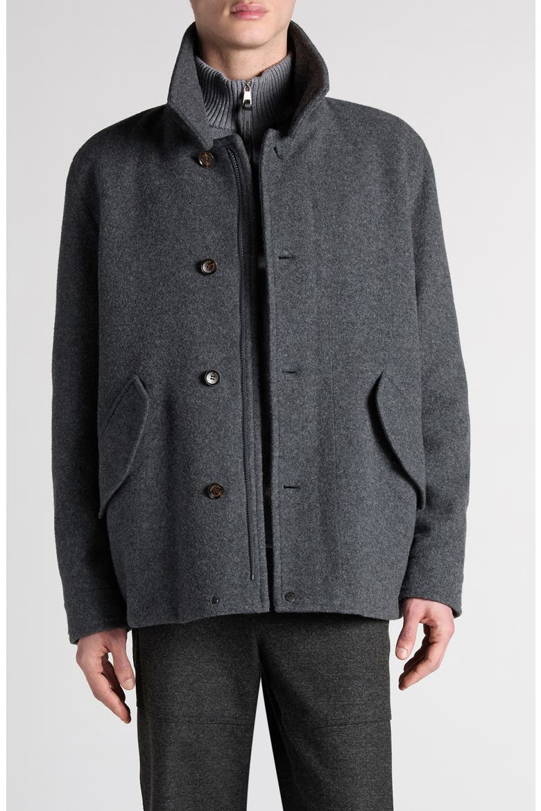 Panyol Wool Jacket, Main, color, GREY