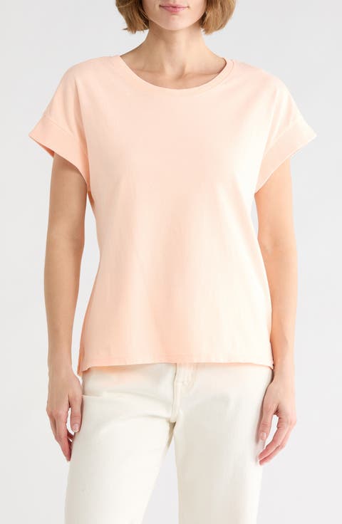 Cassandra Sunwashed Relaxed Cotton T-Shirt