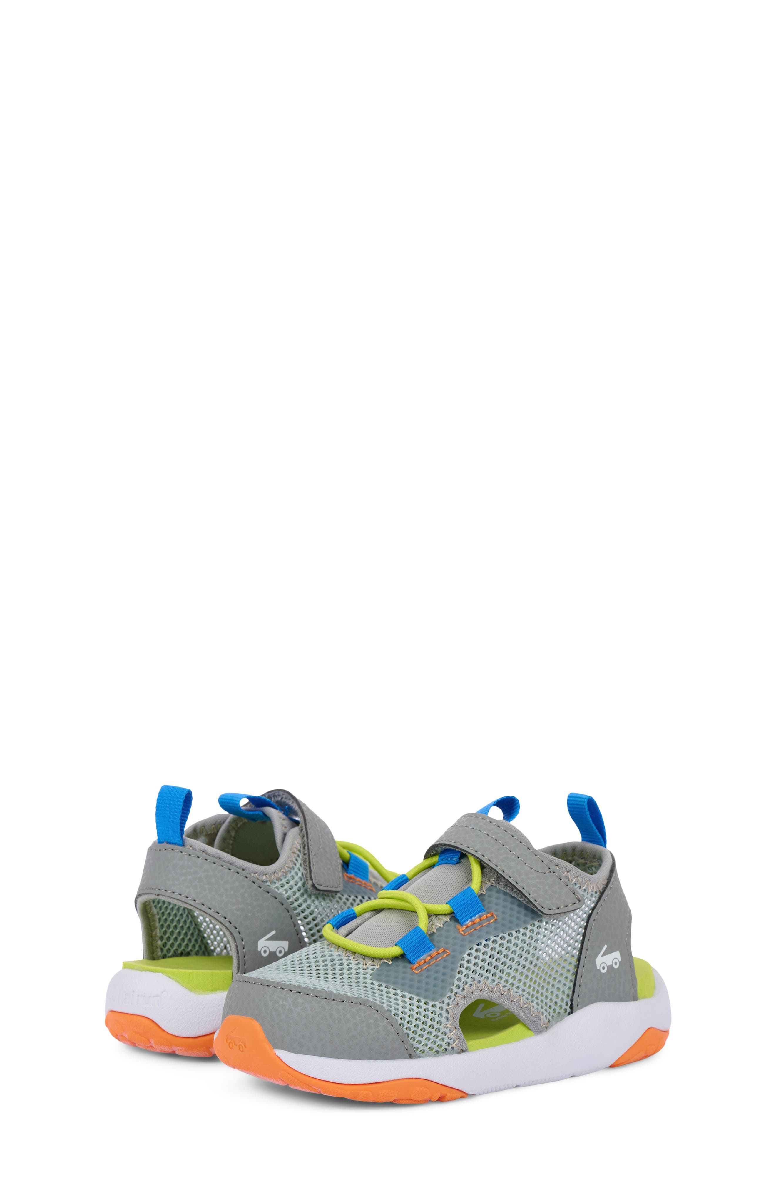 See Kai Run Kids' Aven Water Friendly Sandal, Alternate, color, Cloud Gray