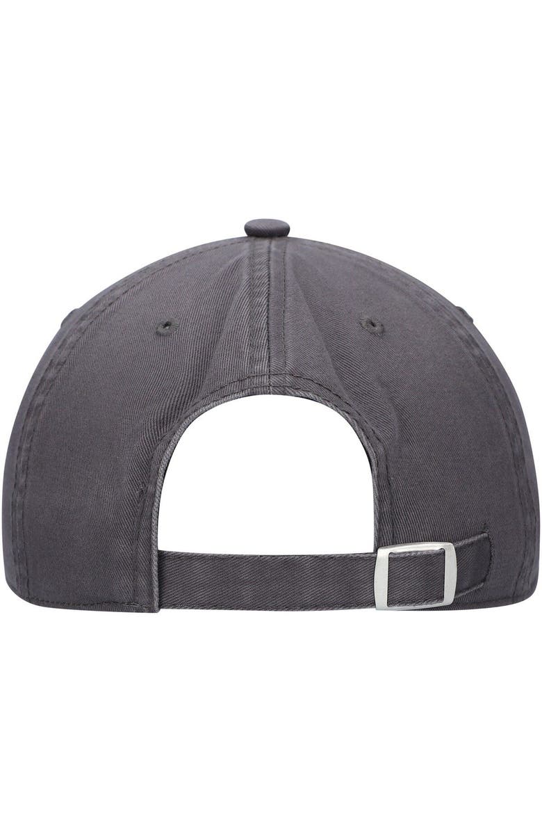 TOP OF THE WORLD Men's Top of the World Charcoal Northwestern Wildcats Slice Adjustable Hat, Alternate, color,