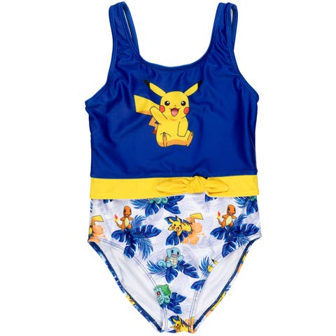 Pikachu Onepiece Swimsuit (Toddler, Little Kid & Big Kid)