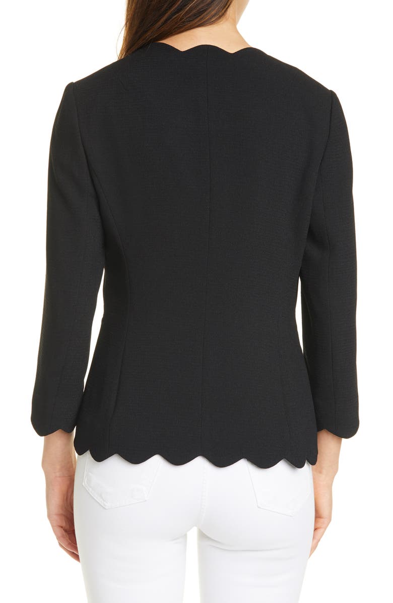 Ted Baker London Furna Scalloped Jacket, Alternate, color, 