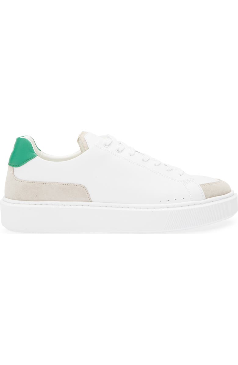 BOSS Colyn Derby Sneaker, Alternate, color, White / Green