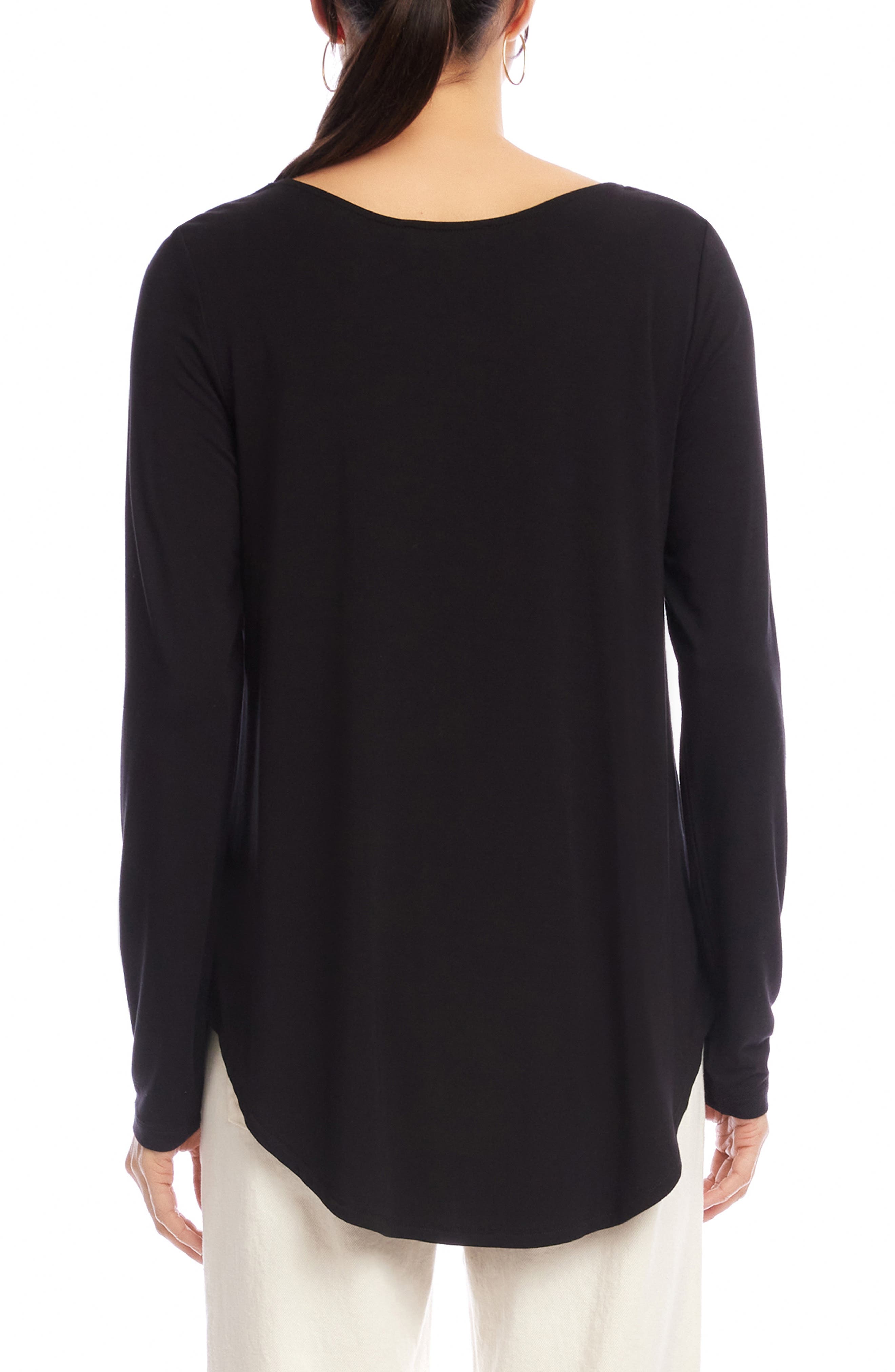 Embellished Floral Shirttail Top - image 2