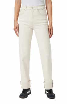 Mavi Jeans Savannah Cuffed High Waist Straight Leg Jeans