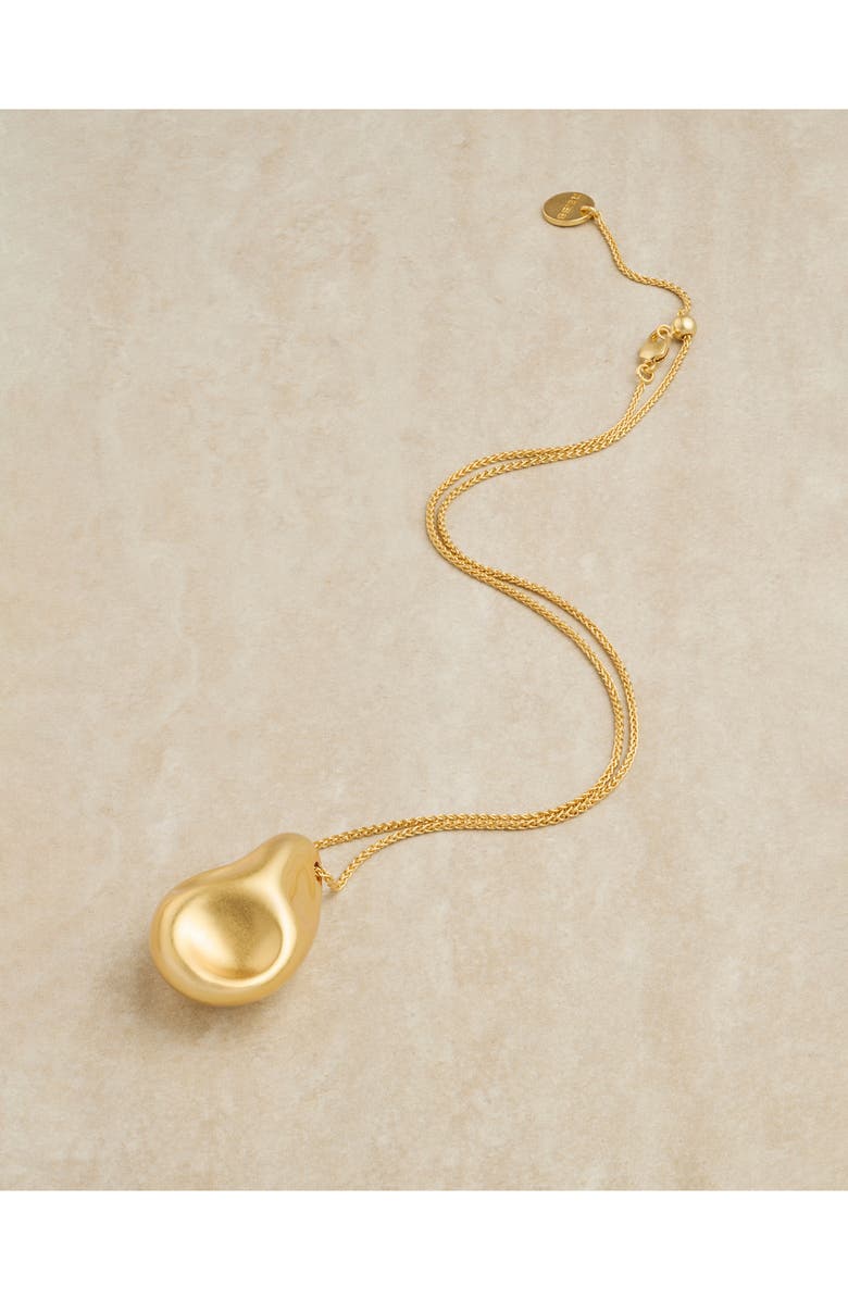 Reiss Tallula Pendant Necklace, Alternate, color, Gold Tone