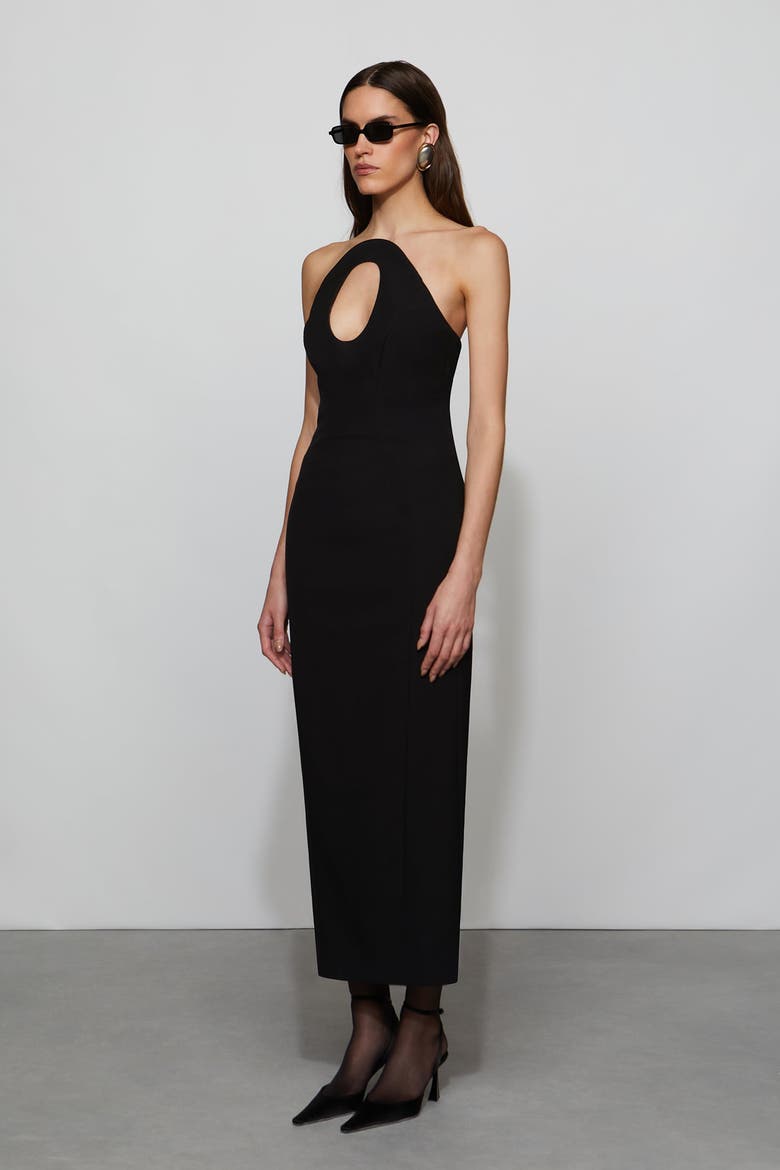 Emmeline Dress, Alternate, color, Black