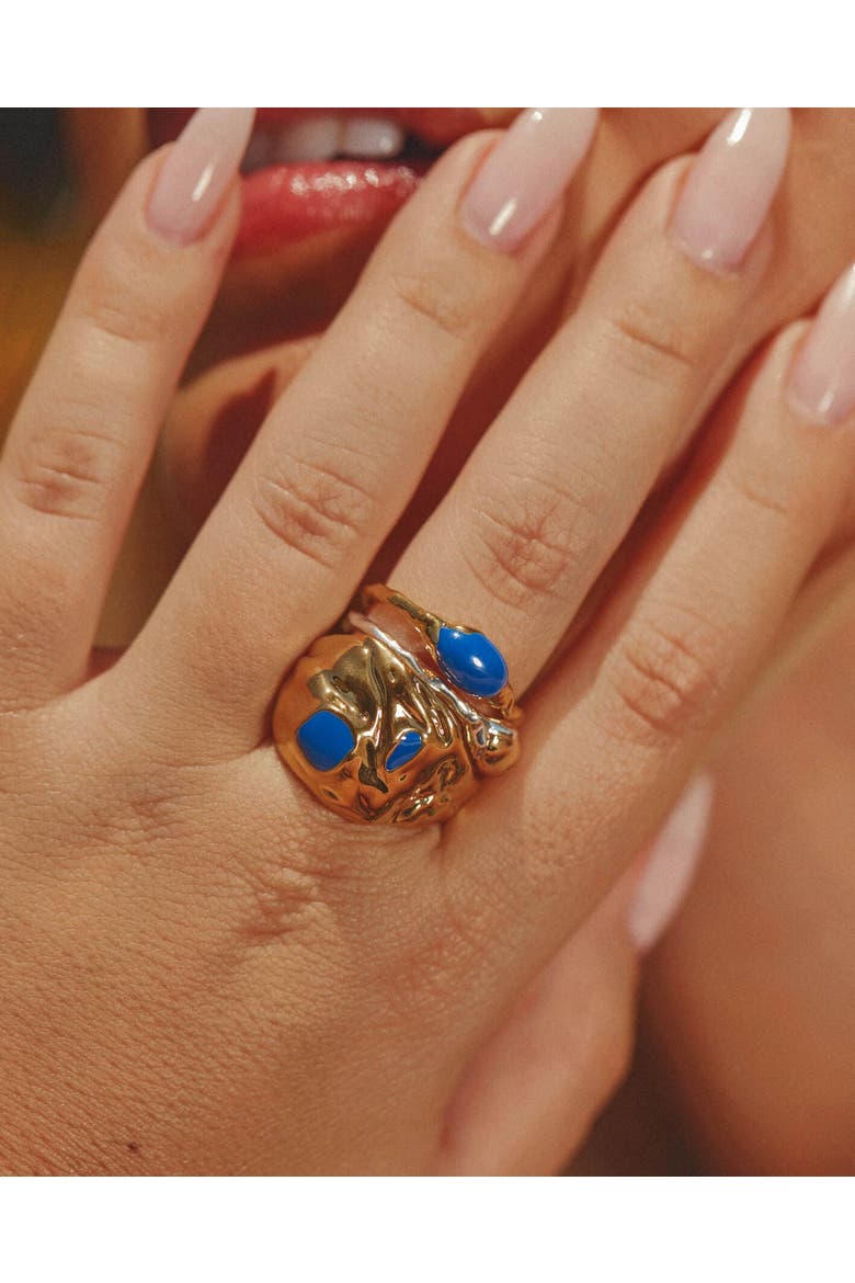 Ocean Baby Ring, Alternate, color, Gold/Silver