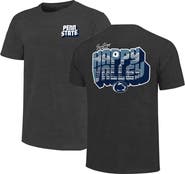IMAGE ONE Men's Charcoal Penn State Nittany Lions Big & Tall Welcome Postcard Hyper Local Core T-Shirt