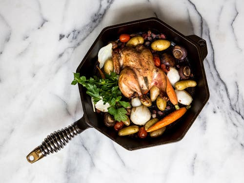 Finex Cast Iron Skillet, 12-inch, Without Lid In Black