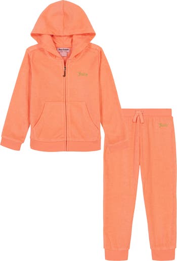 Kids' Terry Zip Hoodie & Joggers Set