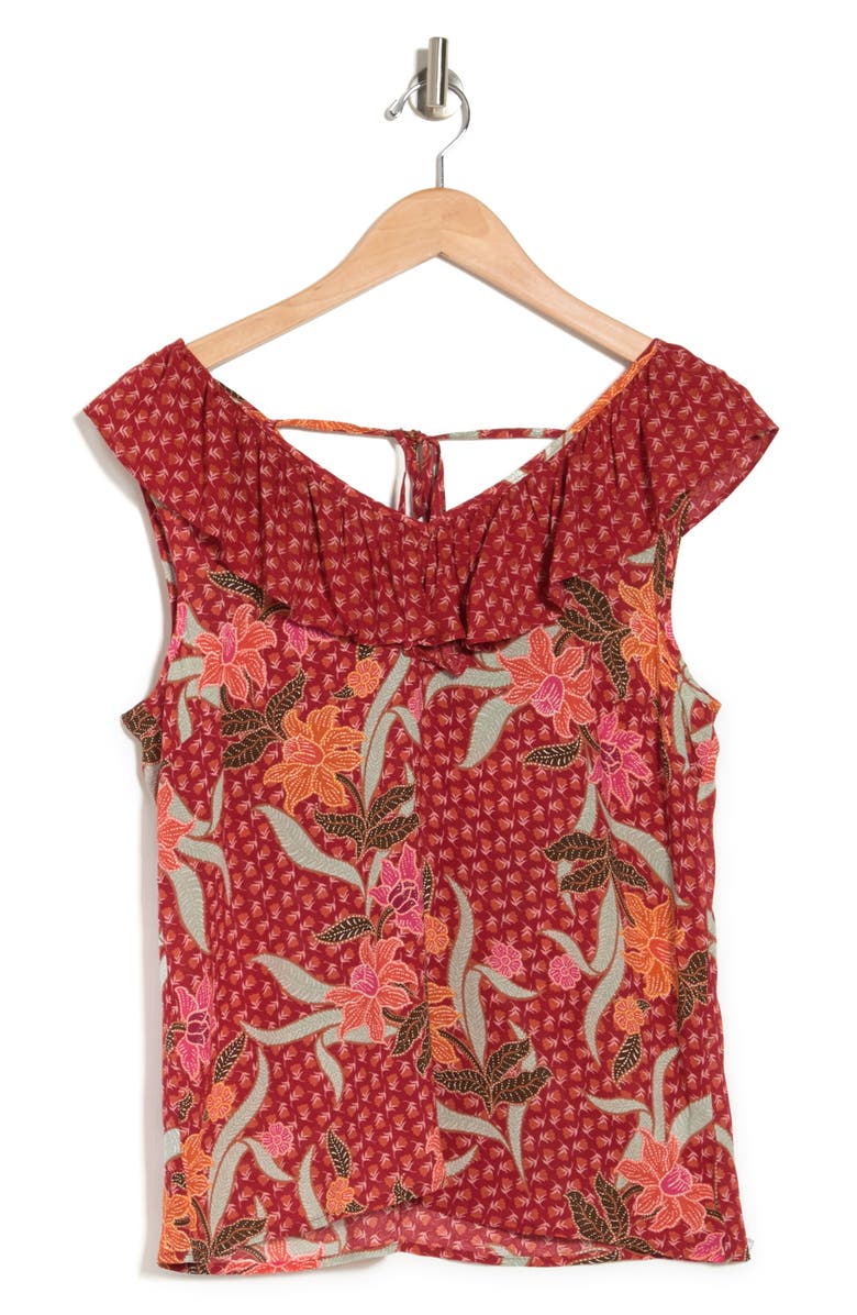 DR2 by Daniel Rainn Double V Tie Back Top, Alternate, color, 