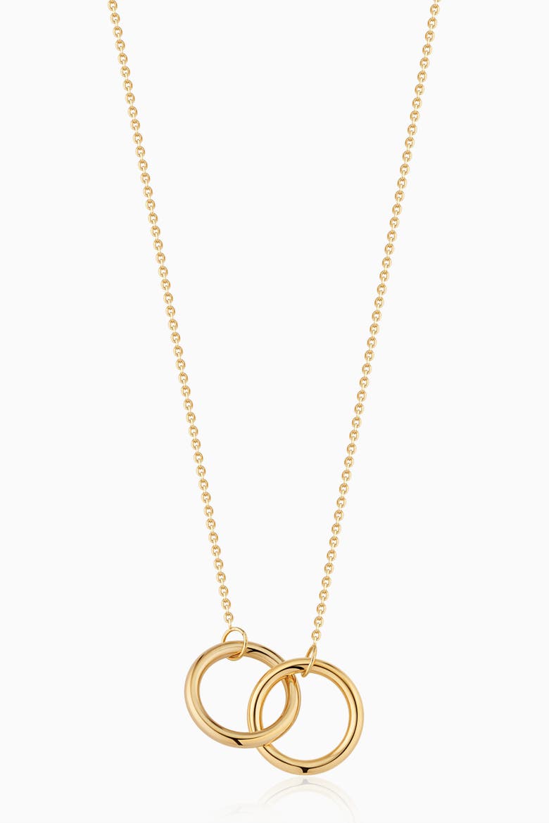 14K Gold Forever Linked Necklace, Main, color, Yellow Gold