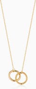 Oradina 14K Gold Forever Linked Necklace