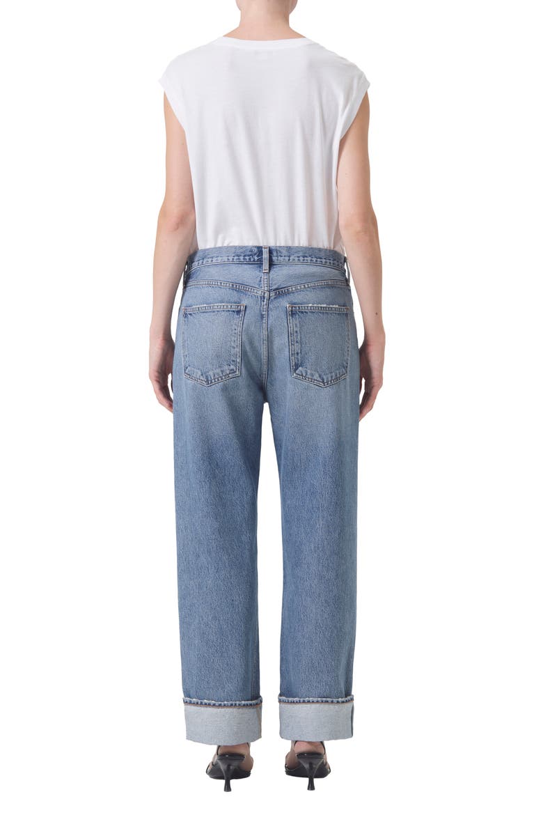 Fran High Waist Wide Straight Leg Jeans, Alternate, color, INVENTION