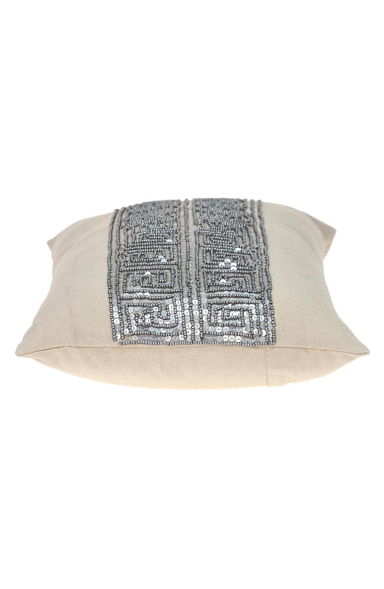 PARKLAND COLLECTION Misty Decorative Accent Pillow, Alternate, color, Beige