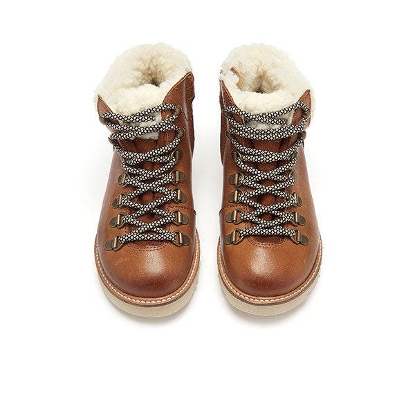 Eddie Wool Kids Hiking Boot, Alternate, color, Tan
